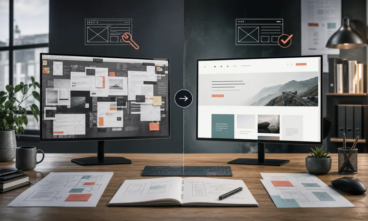 Redesign firemního webu: kdy stačí opravy a kdy je čas postavit web znovu