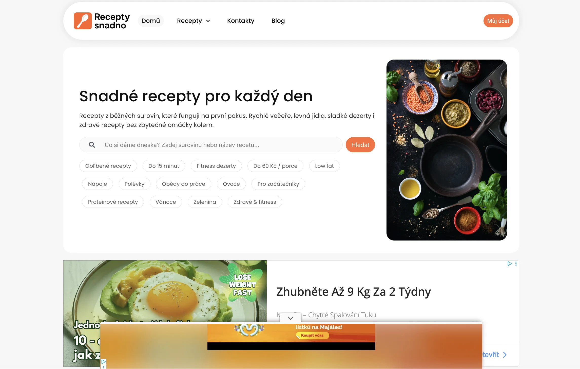 Recepty snadno